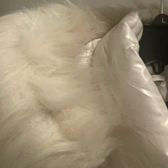 Kenneth Cole Women's  Puffer with Faux Fur Trimmed Hood - Picture 11 of 14